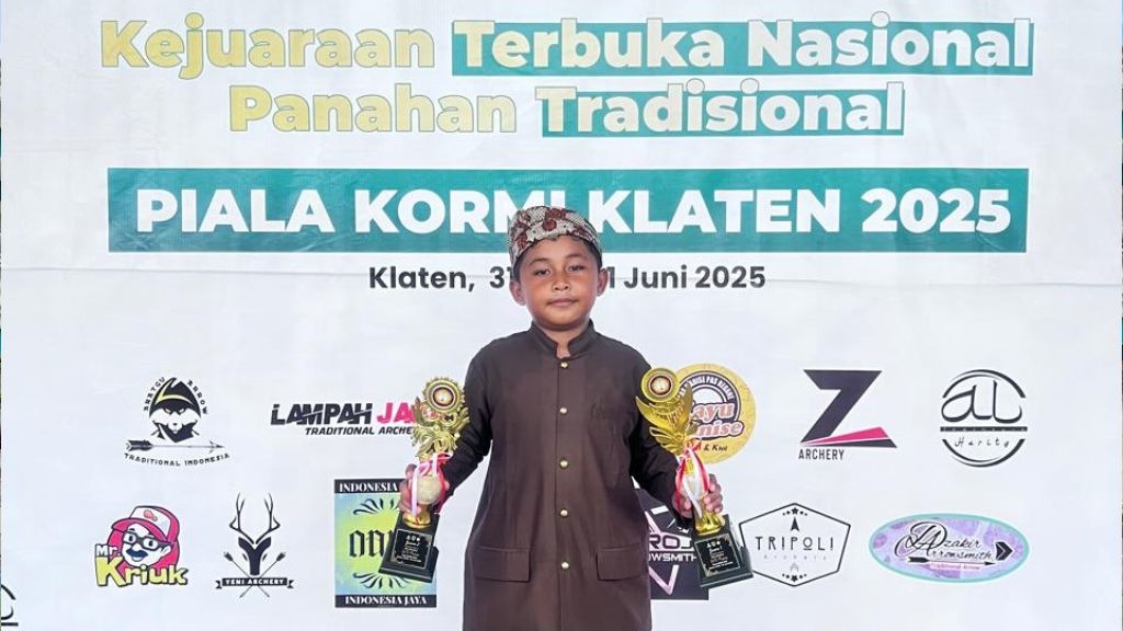 Juara 1 lomba panahan tingkat nasional