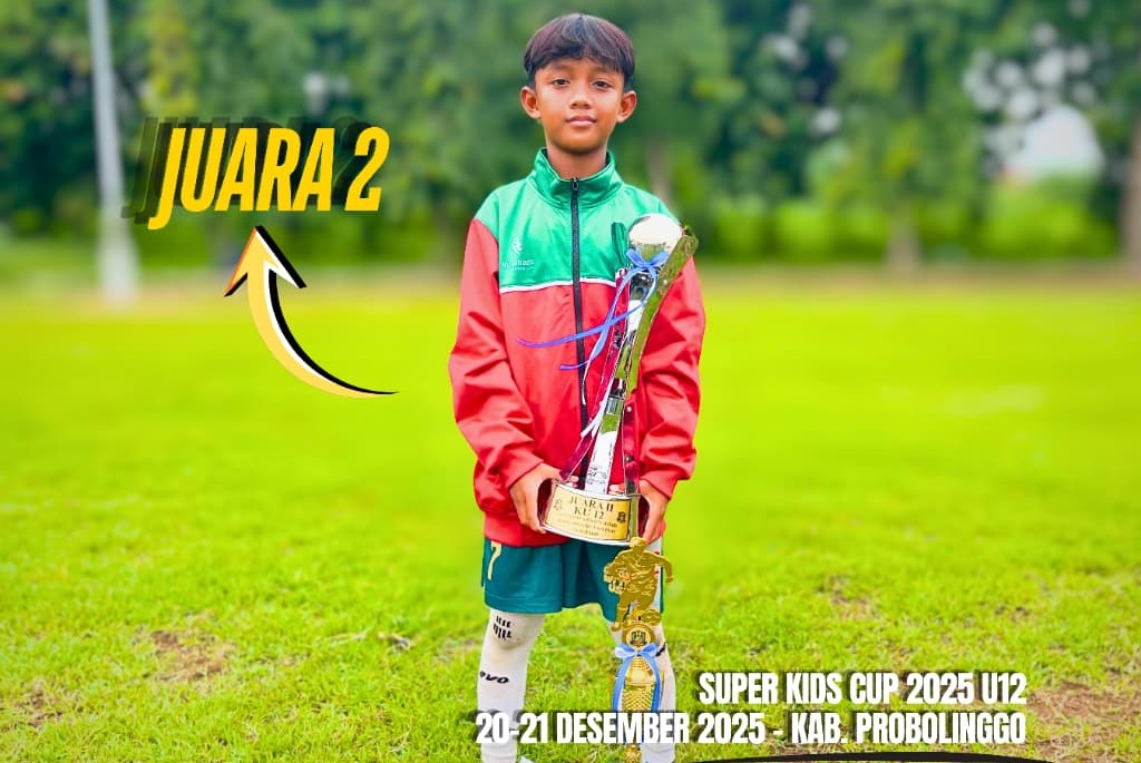 JUARA 2 SUPER KIDS CUP 2025 U12 KAB. PROBOLINGGO