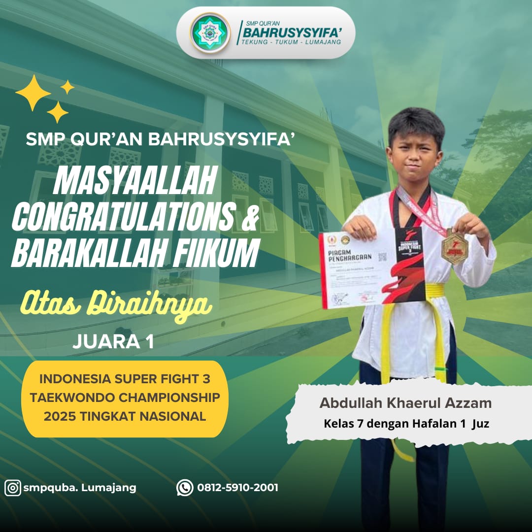 INDONESIA SUPER FIGHT 3 TAEKWONDO CHAMPIONSHIP 2025 TINGKAT NASIONAL